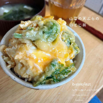 山菜の天ぷらが最高に美味しかった日々