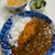 雨でジトジト 夜ごはんはカレーです。
