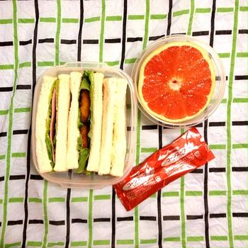 サンドイッチ弁当（40日目）