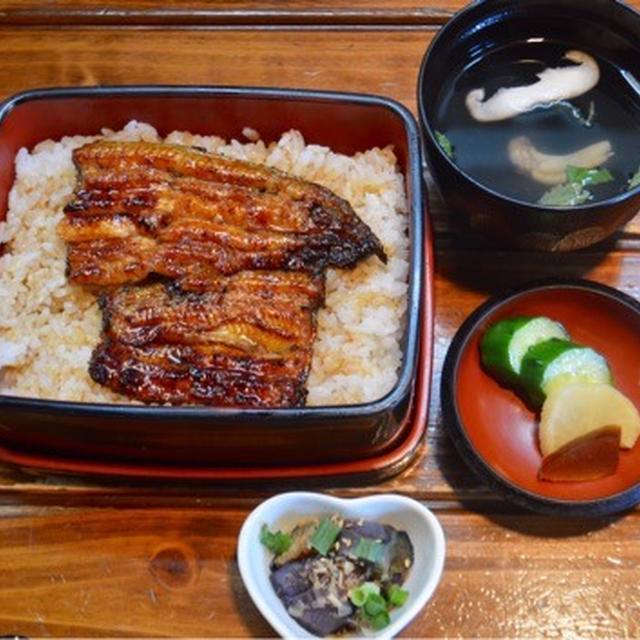 【世田谷区野沢】うな誠　愛知県三河一色産のランチうな重が1,500円　うなぎのおつまみもオススメ