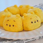 15cm丸型でプーさんちぎりパン♪余計なこと。