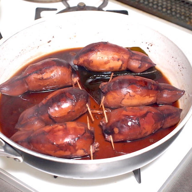 フライパンで手軽なイカ飯