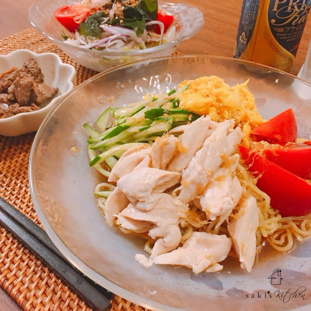 混ぜるだけ♡自家製冷やし中華ダレ＊初めてのw
