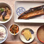 灰干しノルウェイ鯖で朝ごはん。