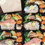 我が家の“美味しい”をぎゅっと詰めて♪豪華5食！お魚が主役の華やか弁当！