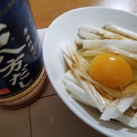 ミツカン八方だしで長芋たんざく