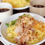 シンプルなのに旨すぎ注意！塩豚×薬味の最強コンビで箸が止まらん♪「塩豚つけ麺」レシピ！