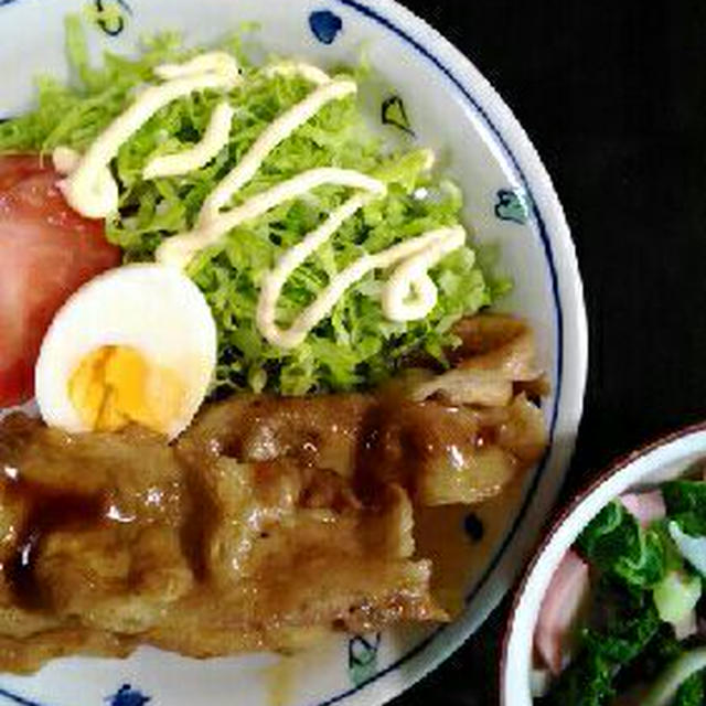 今日の晩ごはん