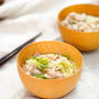 １０分de速攻食べるスープ♡豚バラ白菜のごま味噌スープ♡