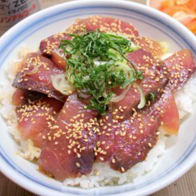 ブリの漬け丼