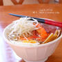 エビちゃんで塩ラーメン♪