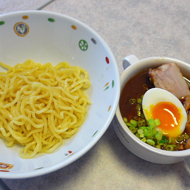 つけ麺が　冷やし中華に・・・