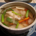 生姜とタマリンド風味のフィッシュスープ　　　　1・22・2011