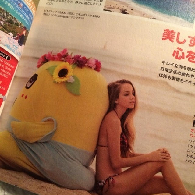 ふなっしーハワイへ
