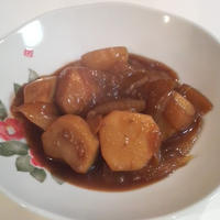 焼肉のたれで里芋煮
