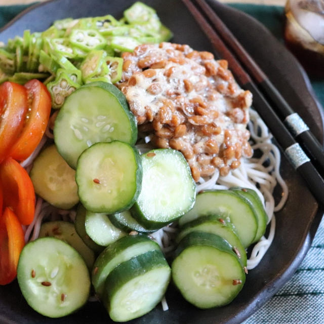 ぶっかけ蕎麦で朝ごはん☆ご飯が無かったときのサンドイッチ三姉妹弁当