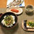 朝ご飯みたいな晩ご飯　と　『たつや』の　海老カレー丼