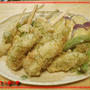【釣り魚料理：ショウサイフグ/サバフグ】２種類のフグを２種類の天ぷらで