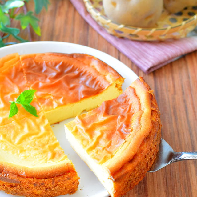 砂糖を使わない！あっさりじゃがいもチーズケーキのレシピ