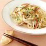 みょうがとねぎのそうめんチャンプルー
