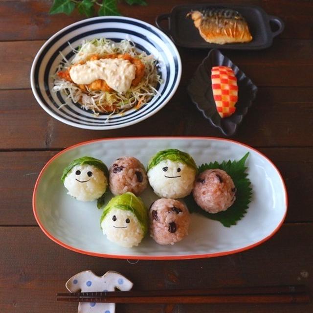 ひとくち＊顔むすび