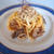 251.葱と牛肉のすし酢パスタ