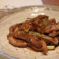 大阪日和／【recipe】ラム肉とねぎの味噌炒め