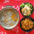 今日のMy弁当「インド風デトックススープ＆スープ利用でカレーとかぼちゃサモサ」