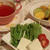 ☆今日の夕食：kiri ハーブ＆ガーリックチーズ＆ドーナツ☆
