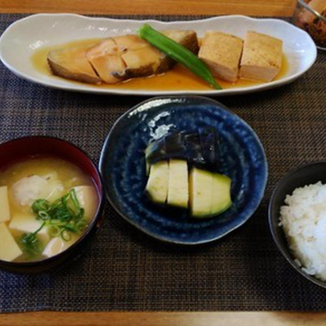 ２ヶ月ぶりの再会にほっこり☆鰈の煮つけ焼き豆腐入り♪☆♪☆♪