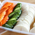 ３６５日糖質オフレシピNo.３３５「野菜の塩こうじ浅漬け」
