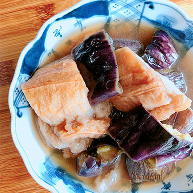 茄子と油麩の煮物