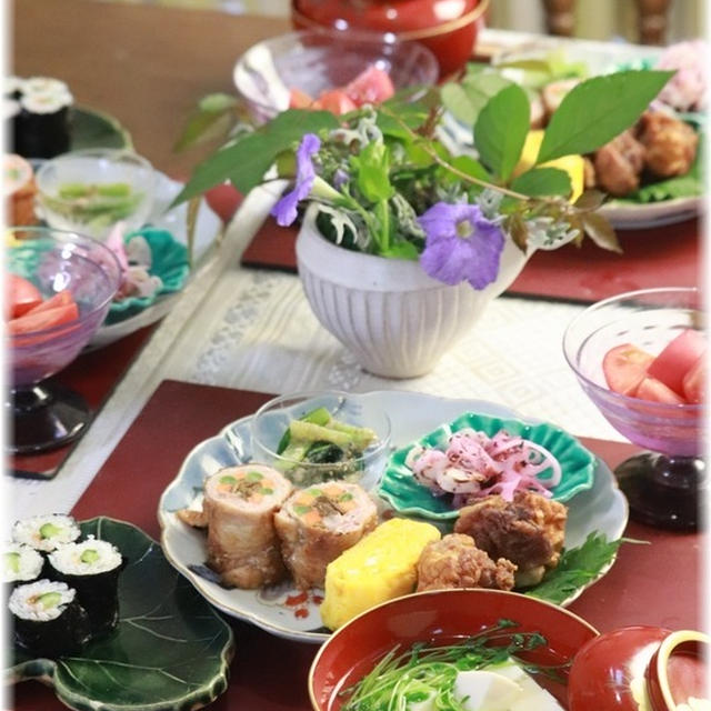 【レシピ】お弁当おかずみたいな献立。と　ふんわりした指示と希望。