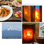 薪ストーブ生活始まりました～お正月2日は日常の食事です・・今日の富士山!!