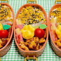 5月20日＊ソースが美味しい！！ハニーマスタードチキンで簡単べんとー♩♩♩