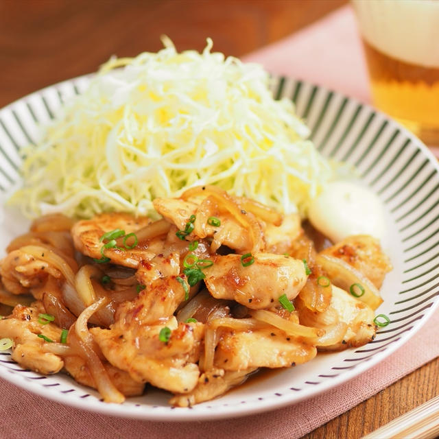 ヘルシー＆ガッツリを両立！ささみの生姜焼き、筋肉レシピ更新