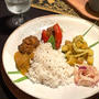 レトルトのインドカレーとかの夜ごはん