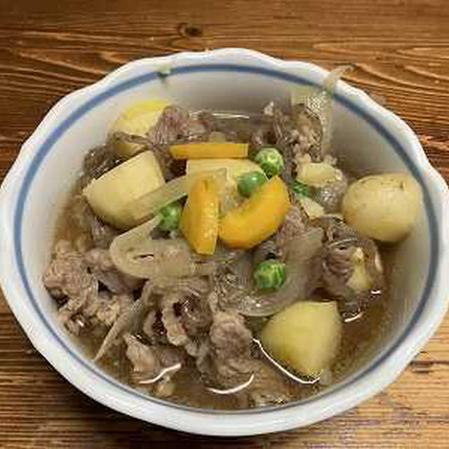 肉じゃが。トンスーシャ弁当
