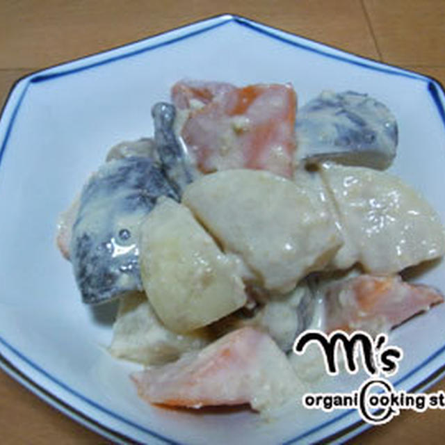 カブの豆乳味噌煮