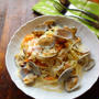 クラムチャウダー風ワンポットパスタ【#ワンポットパスタ　#フライパンひとつ】
