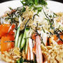 ■昼麺【具沢山　ぶっかけ冷やしうどん】自家特製タレが旨いんです♪