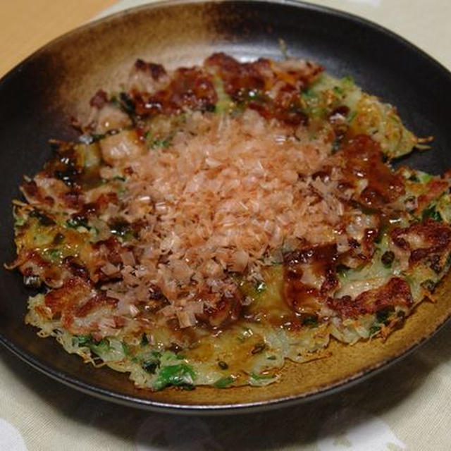ジャガイモお好み焼き