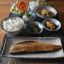 練習前の朝ごはん。