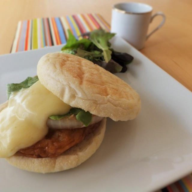 照り焼き玉ねぎ天バーガー