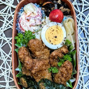 さくらんぼもらったよ～夫のお弁当301