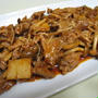 美肌レシピ　豚肉ときのこのコチジャン炒め