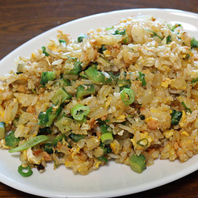 ゴーヤーの日なんで「ゴーヤーチャーハン」