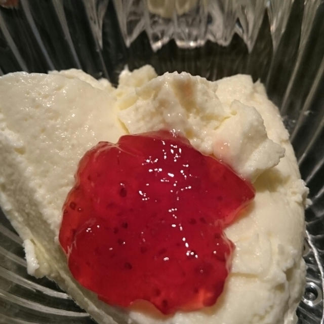 ヨーグルトレアチーズケーキ✨