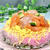 お祝いに最適な二色の寿司ケーキ作ってみました