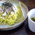 冷しゃぶざるラーメン　～ピリッと辛いそばつゆで